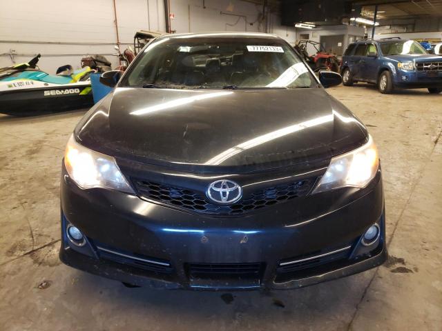 4T1BF1FK7CU120702 - 2012 TOYOTA CAMRY BASE BLACK photo 5