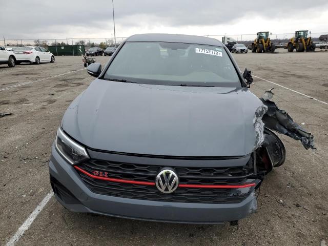 3VW5T7BU4MM046405 - 2021 VOLKSWAGEN JETTA GLI GRAY photo 5