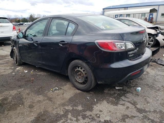 JM1BL1SG7A1345134 - 2010 MAZDA 3 I BLACK photo 2