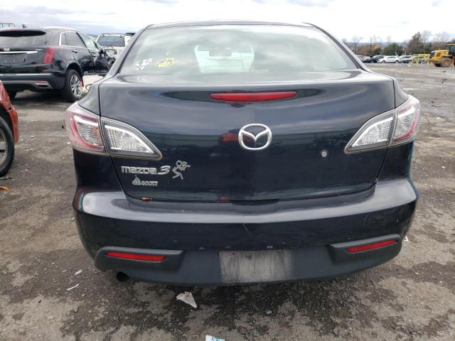 JM1BL1SG7A1345134 - 2010 MAZDA 3 I BLACK photo 6