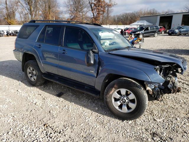 JTEZU14R530016950 - 2003 TOYOTA 4RUNNER SR5 BLUE photo 4