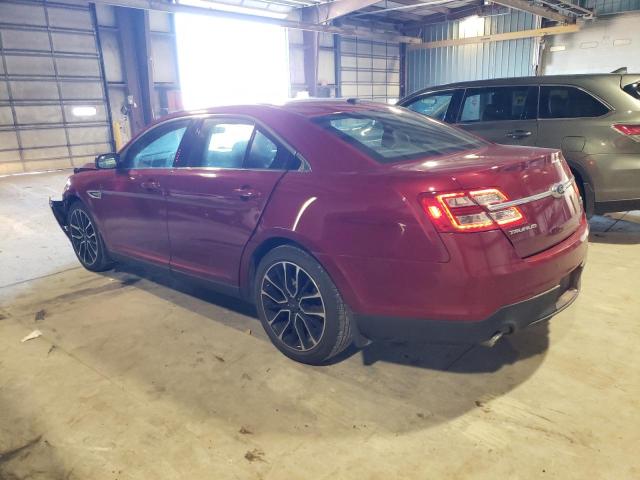 1FAHP2E85HG146671 - 2017 FORD TAURUS SEL BURGUNDY photo 2