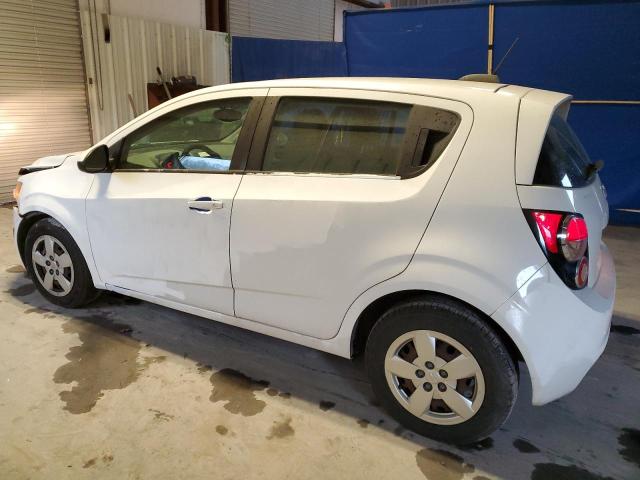 1G1JA6SH2F4189509 - 2015 CHEVROLET SONIC LS WHITE photo 2