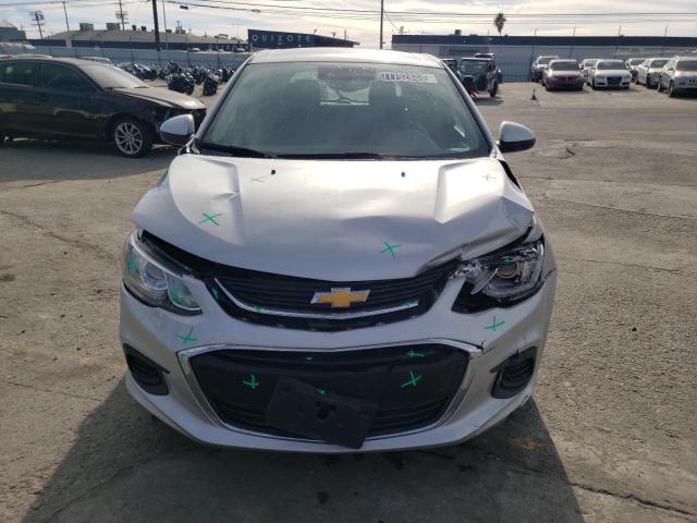 1G1JG6SB2L4120499 - 2022 CHEVROLET SONIC SILVER photo 5