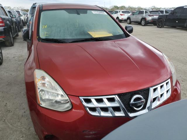 JN8AS5MT5BW150321 - 2011 NISSAN ROGUE S MAROON photo 5