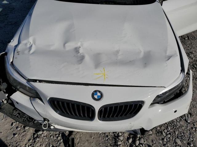 WBA2J5C58K7D22566 - 2019 BMW M240I WHITE photo 11