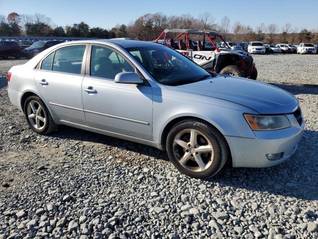 5NPEU46F57H258394 - 2007 HYUNDAI SONATA SE BLUE photo 4