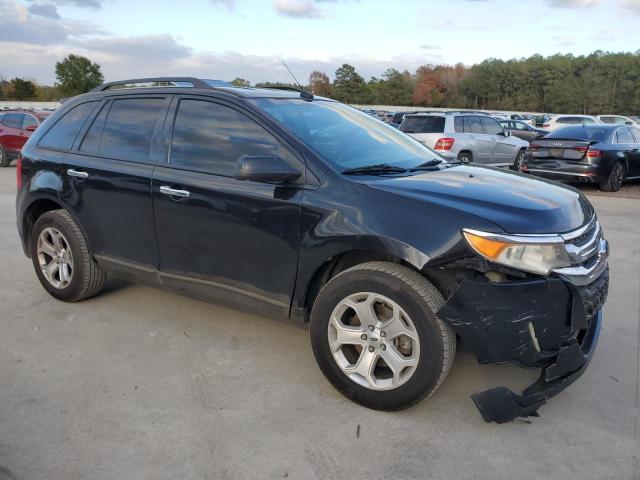 2FMDK3JCXBBB25980 - 2011 FORD EDGE SEL BLACK photo 4