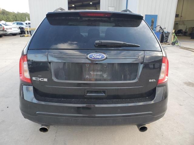 2FMDK3JCXBBB25980 - 2011 FORD EDGE SEL BLACK photo 6