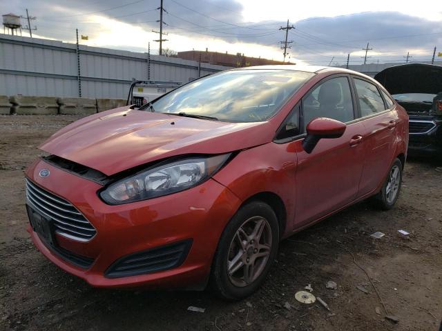 3FADP4BJ7KM134942 - 2019 FORD FIESTA SE RED photo 1