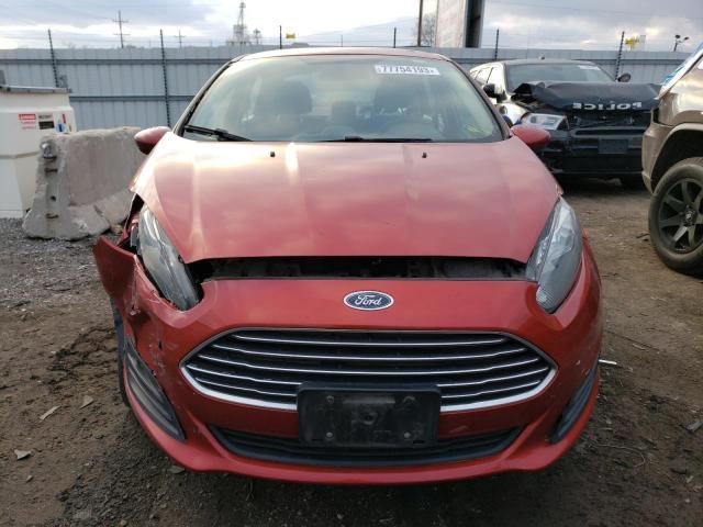 3FADP4BJ7KM134942 - 2019 FORD FIESTA SE RED photo 5