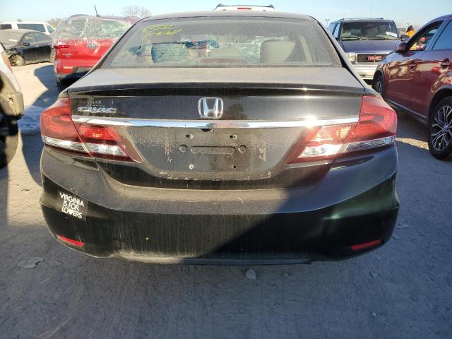 2HGFB2F58DH572987 - 2013 HONDA CIVIC LX BLACK photo 6