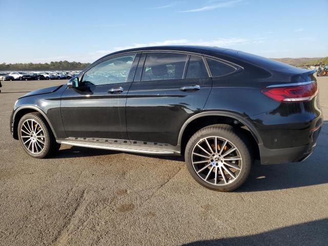 W1N0J8EB6NG057350 - 2022 MERCEDES-BENZ GLC COUPE 300 4MATIC BLACK photo 2