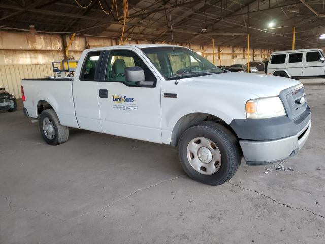 1FTRX12W97FA75619 - 2007 FORD F150 WHITE photo 4