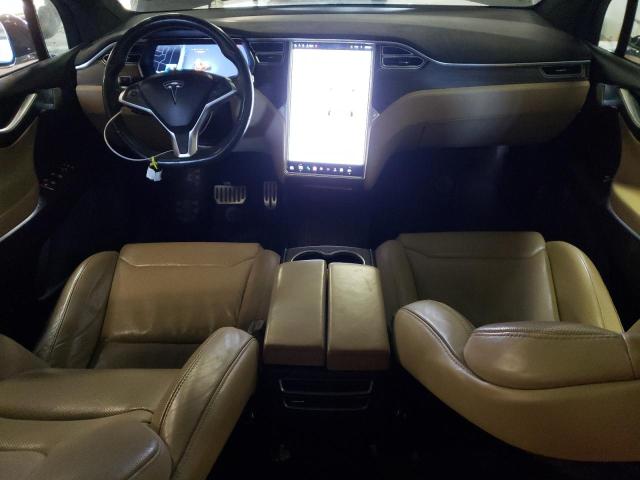 5YJXCAE40GF001121 - 2016 TESLA MODEL X GRAY photo 8