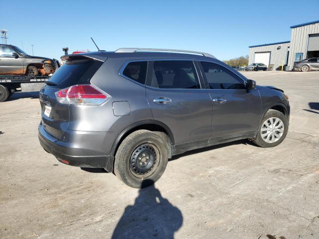 KNMAT2MT9GP721947 - 2016 NISSAN ROGUE S GRAY photo 3