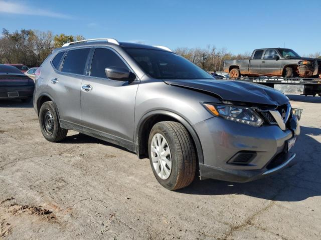 KNMAT2MT9GP721947 - 2016 NISSAN ROGUE S GRAY photo 4