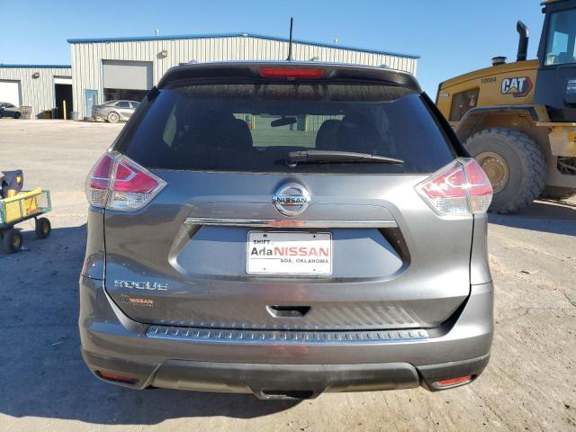 KNMAT2MT9GP721947 - 2016 NISSAN ROGUE S GRAY photo 6