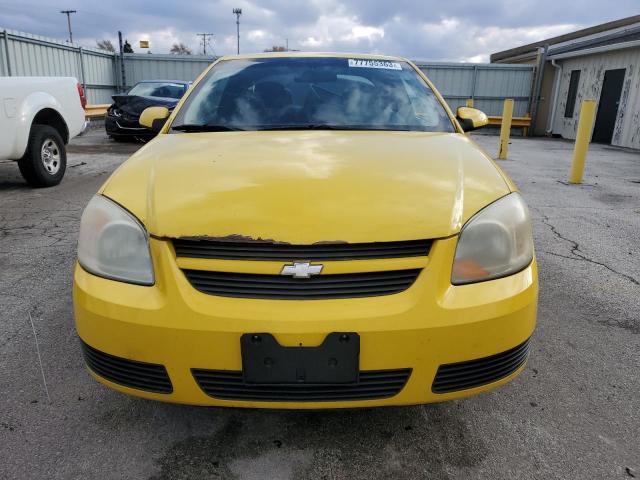 1G1AL15F877102591 - 2007 CHEVROLET COBALT LT YELLOW photo 5