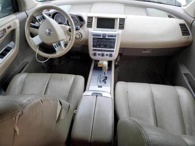 JN8AZ08W77W604465 - 2007 NISSAN MURANO SL WHITE photo 8