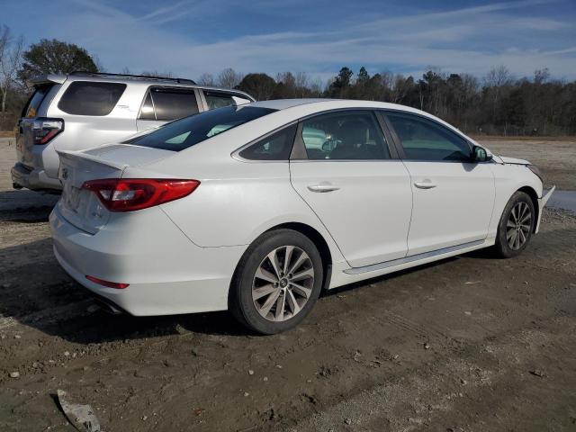 5NPE34AF7FH061512 - 2015 HYUNDAI SONATA SPORT WHITE photo 3