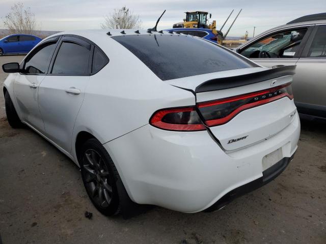 1C3CDFBB6ED767472 - 2014 DODGE DART SXT WHITE photo 2