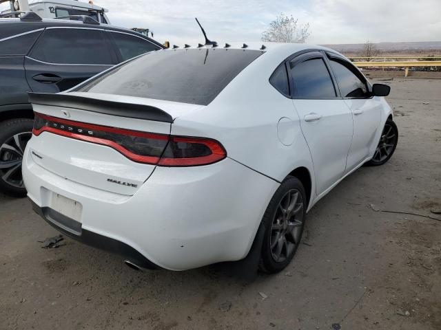 1C3CDFBB6ED767472 - 2014 DODGE DART SXT WHITE photo 3