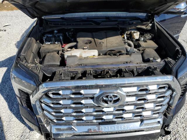 5TFMA5AB9PX021944 - 2023 TOYOTA TUNDRA CREWMAX PLATINUM ლურჯი ფოტო 11