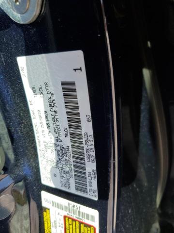 5TFMA5AB9PX021944 - 2023 TOYOTA TUNDRA CREWMAX PLATINUM ლურჯი ფოტო 12