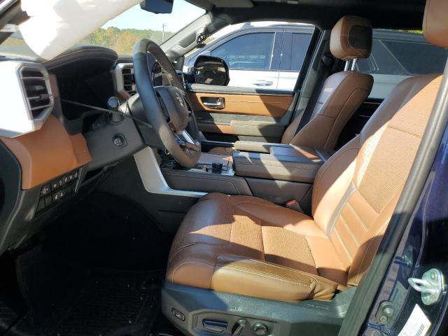 5TFMA5AB9PX021944 - 2023 TOYOTA TUNDRA CREWMAX PLATINUM ლურჯი ფოტო 7