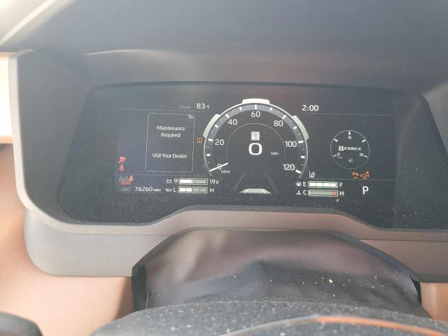 5TFMA5AB9PX021944 - 2023 TOYOTA TUNDRA CREWMAX PLATINUM ლურჯი ფოტო 9