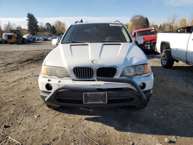 5UXFA53562LP41491 - 2002 BMW X5 3.0I WHITE photo 5