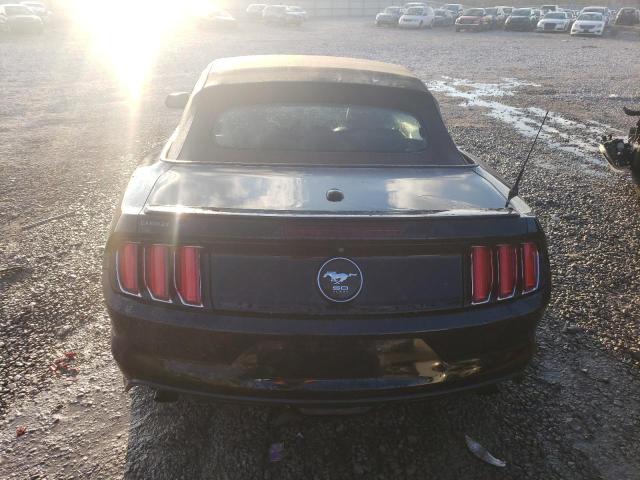 1FATP8UH8F5374672 - 2015 FORD MUSTANG BLACK photo 6
