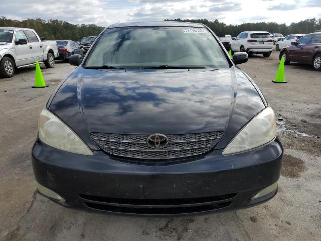 JTDBF30K740153412 - 2004 TOYOTA CAMRY LE BLACK photo 5