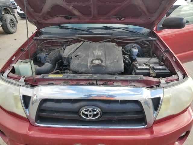 5TEUU42N07Z431681 - 2007 TOYOTA TACOMA ACCESS CAB Қызыл фото 11
