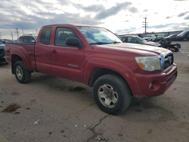 5TEUU42N07Z431681 - 2007 TOYOTA TACOMA ACCESS CAB Қызыл фото 4