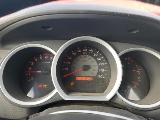 5TEUU42N07Z431681 - 2007 TOYOTA TACOMA ACCESS CAB Қызыл фото 9