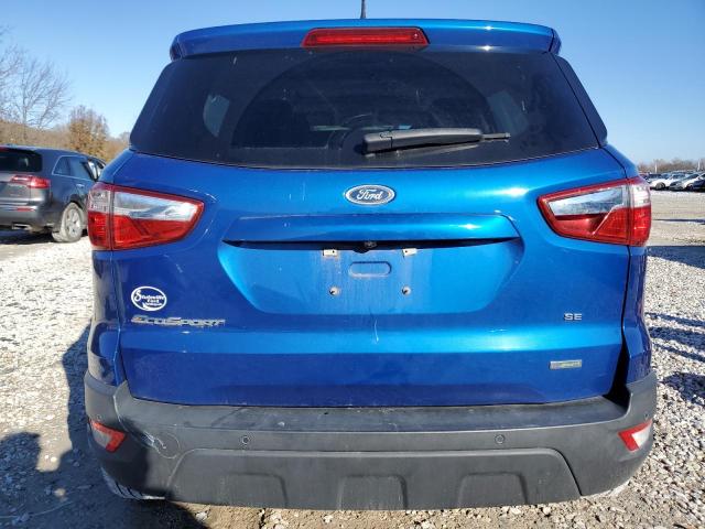 MAJ3S2GE9LC333827 - 2020 FORD ECOSPORT SE BLUE photo 6