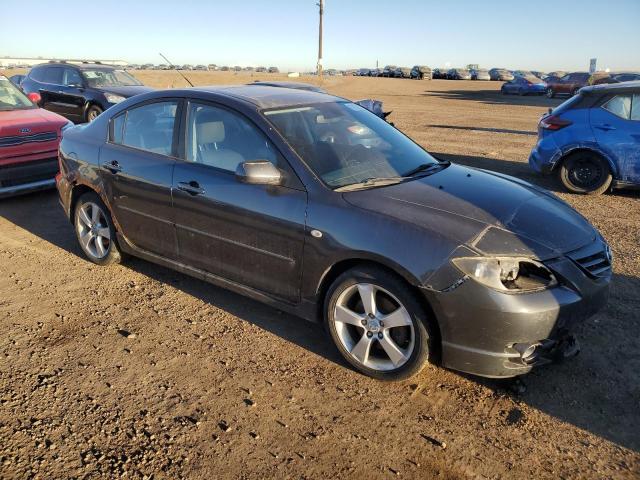 JM1BK123X51309301 - 2005 MAZDA 3 S GRAY photo 4