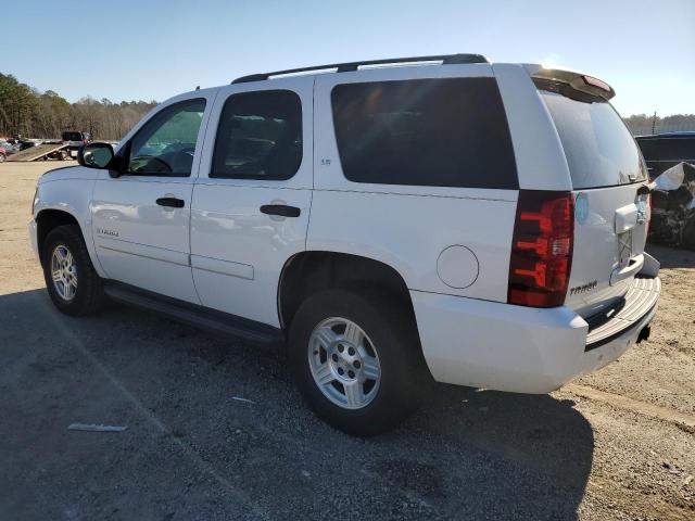 1GNFC13C18R147620 - 2008 CHEVROLET TAHOE C1500 WHITE photo 2