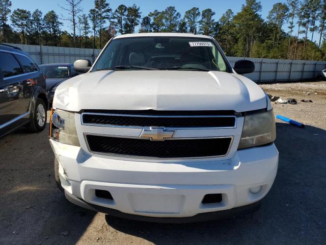 1GNFC13C18R147620 - 2008 CHEVROLET TAHOE C1500 WHITE photo 5