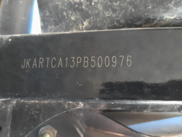 JKARTCA13PB500976 - 2023 KAWASAKI KRT1000 A BLACK photo 10