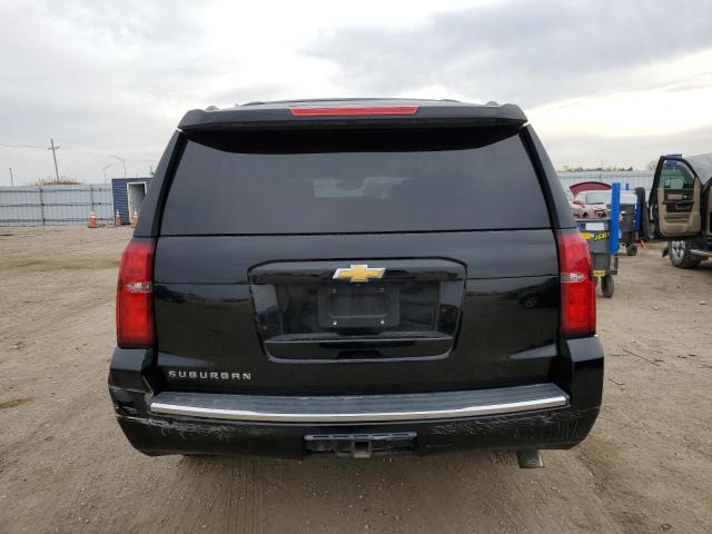 1GNSKKKC4FR516363 - 2015 CHEVROLET SUBURBAN K1500 LTZ BLACK photo 6