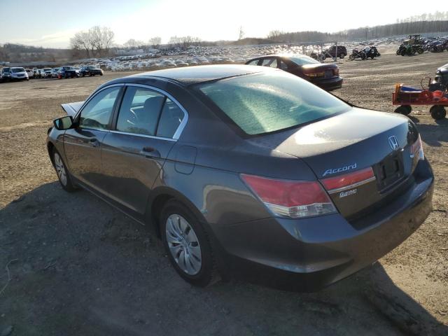 1HGCP2F37BA095967 - 2011 HONDA ACCORD LX GRAY photo 2