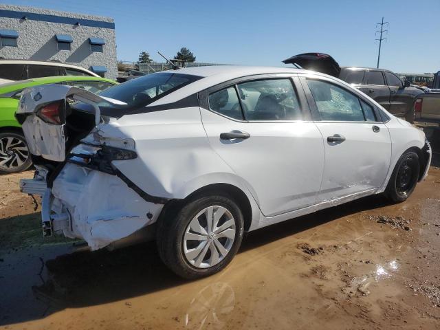 3N1CN8DV5NL841618 - 2022 NISSAN VERSA S WHITE photo 3