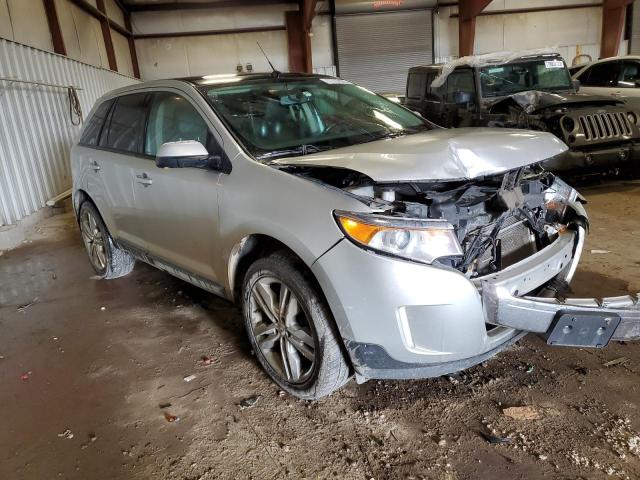 2FMDK3JC4DBA65696 - 2013 FORD EDGE SEL SILVER photo 4