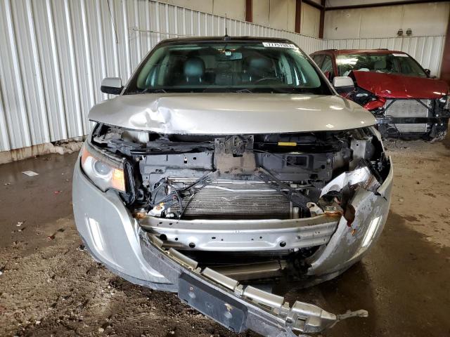 2FMDK3JC4DBA65696 - 2013 FORD EDGE SEL SILVER photo 5