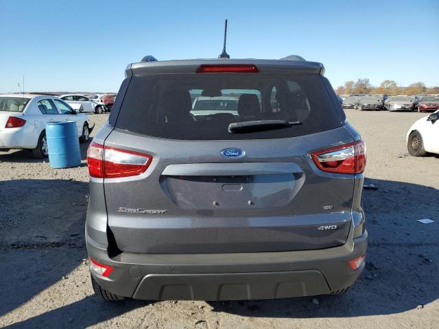 MAJ6P1UL3JC194626 - 2018 FORD ECOSPORT SE GRAY photo 6