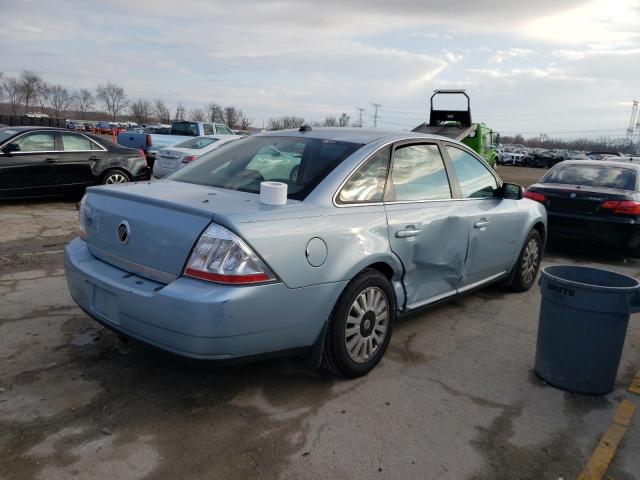 1MEHM40W08G604443 - 2008 MERCURY SABLE LUXURY BLUE photo 3