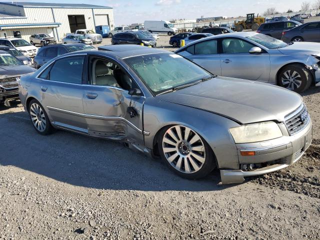 WAUML44E35N004847 - 2005 AUDI A8 L QUATTRO GRAY photo 4